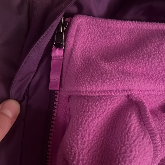 Girls 14-16 North Face Fleece and Shell Jacket - Picture 5 of 6